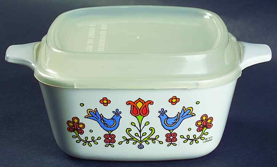 Country Festival Petite Pan & Lid by Corning Corelle-1