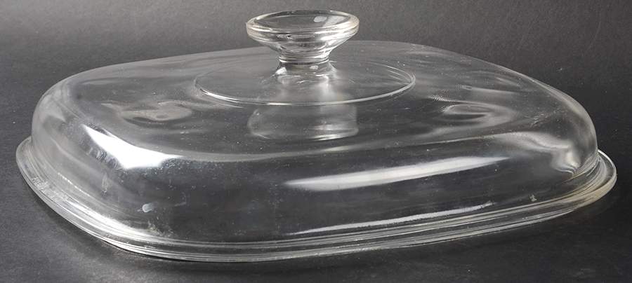 Country Festival Lid for 4 Quart Square Casserole by Corning Corelle-1