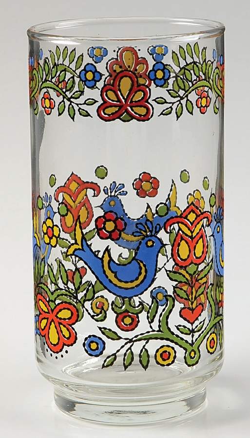 Country Festival 14 Oz Glassware Tumbler by Corning Corelle-1