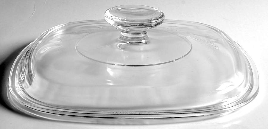 Country Festival Lid for 2 Quart Square Casserole by Corning Corelle-1