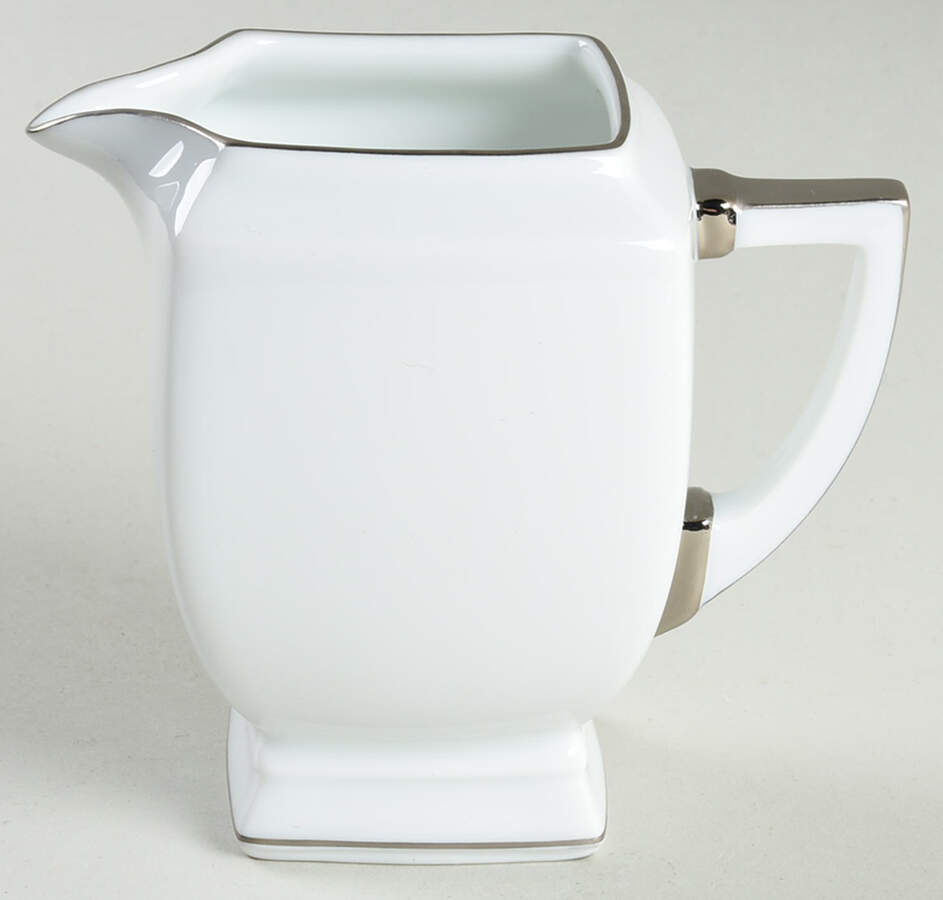 Prelude Platinum (Trim & Verge) Creamer by Jean Louis Coquet-1