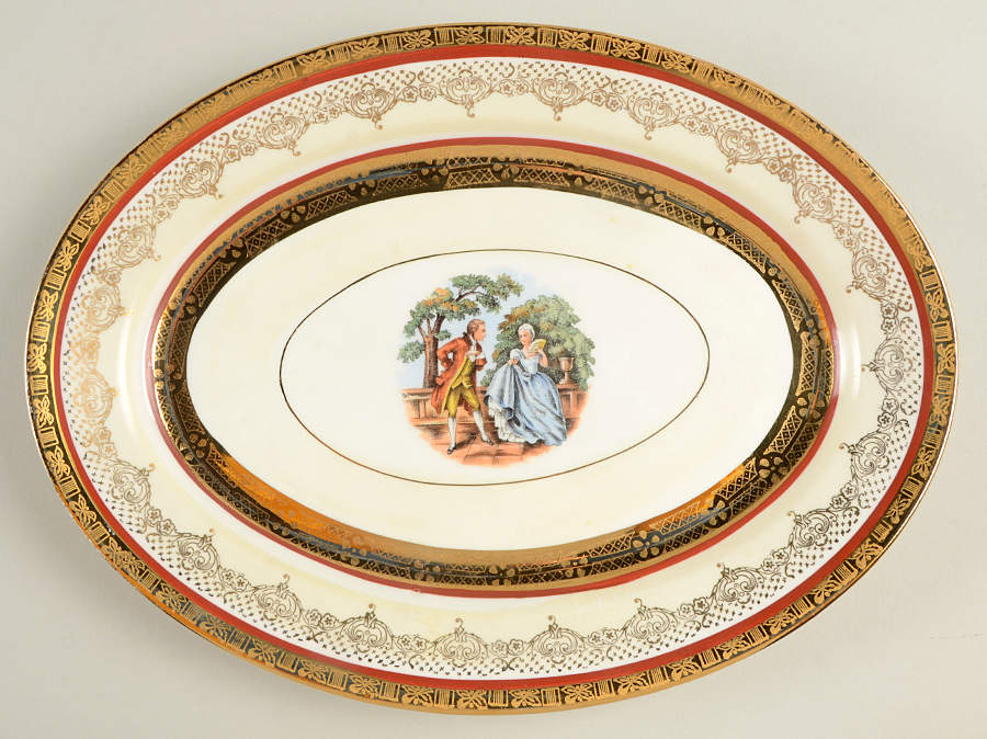CYD1 11" Oval Serving Platter by Croydon-1