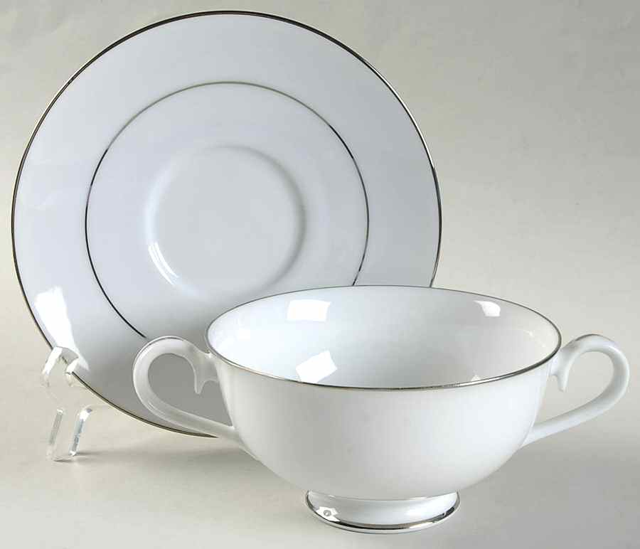 CPI1 Footed Cream Soup Bowl & Saucer Set by Capitol-Ireland-1