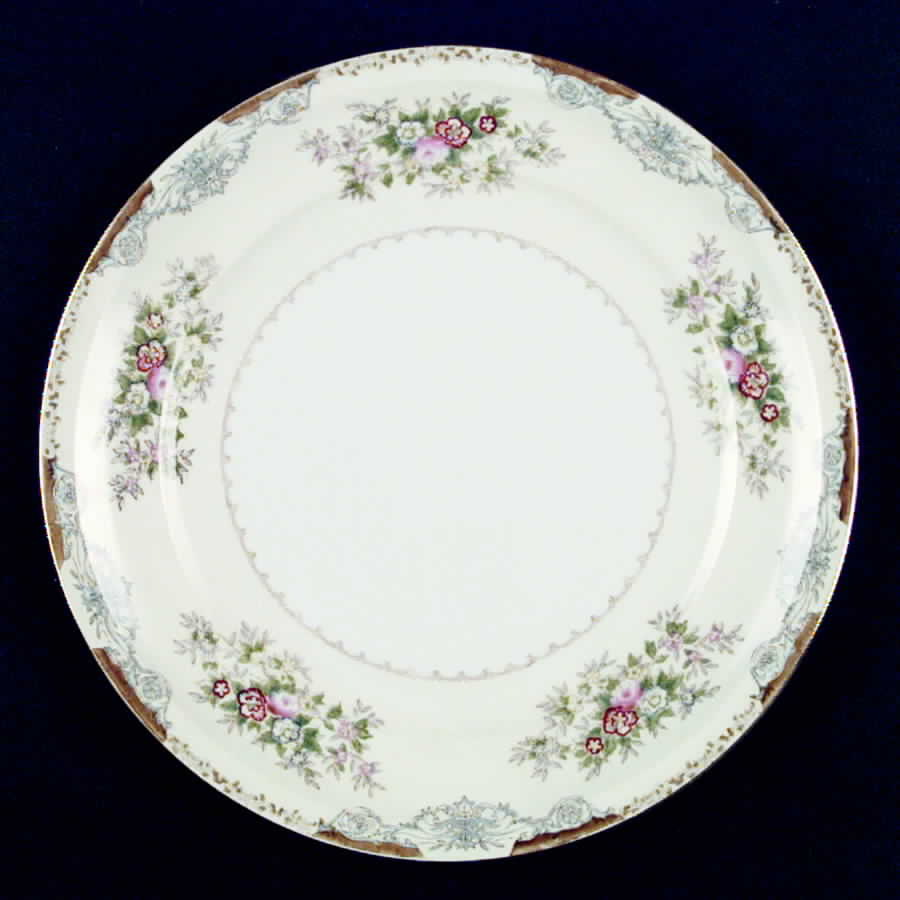 CIJ1 Dinner Plate by Crown Ivory (Japan)-1