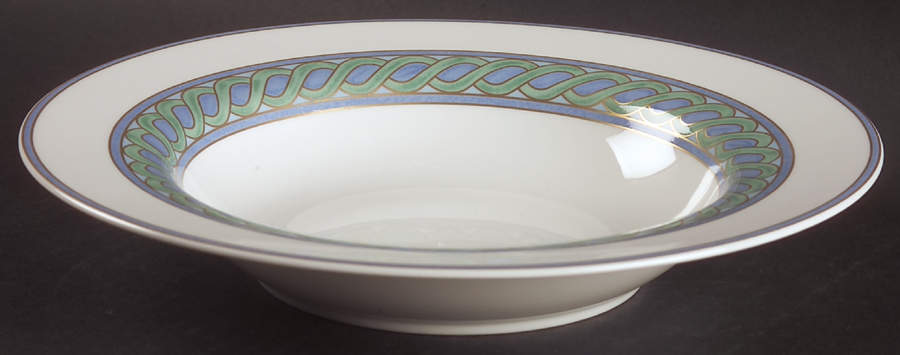 Torsada Rim Soup Bowl by Christofle-1