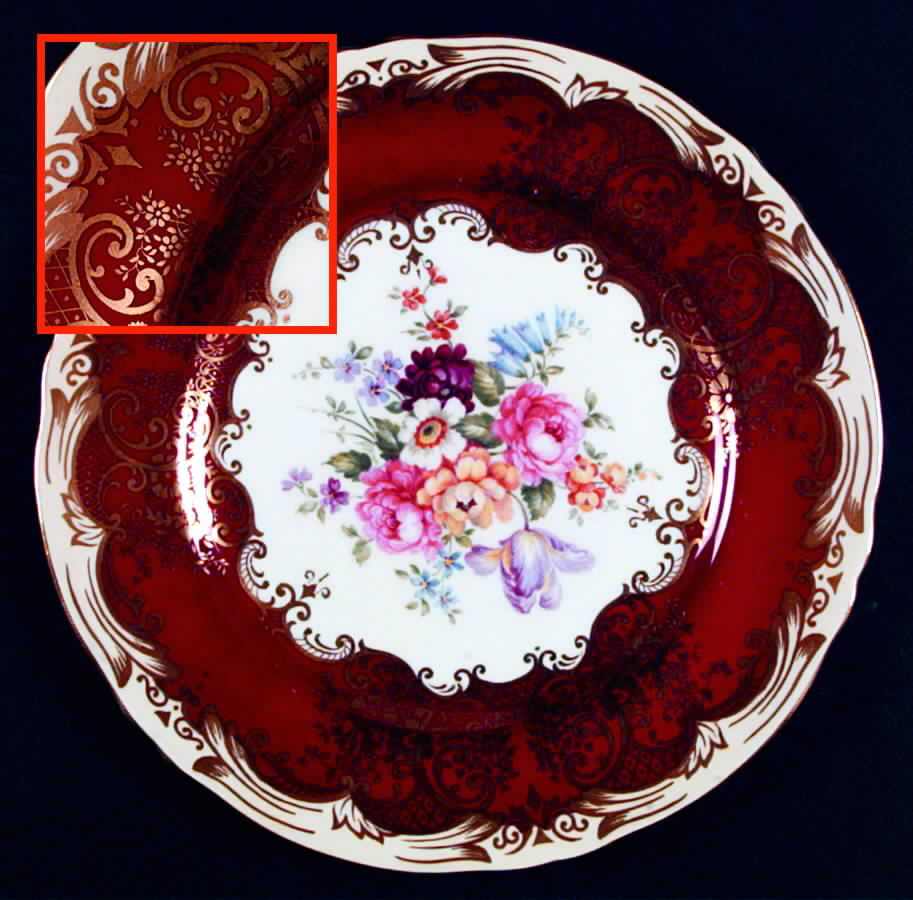 A15906 Dinner Plate by Crown Staffordshire-1