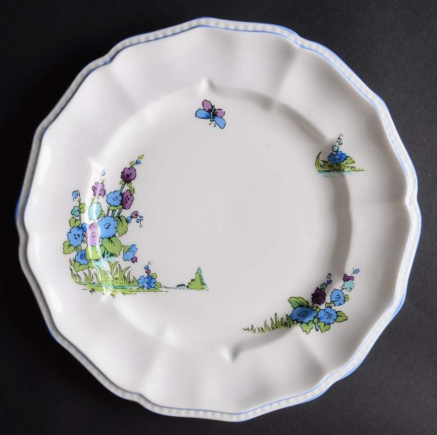Gainsborough Salad Plate by Crown Staffordshire-1