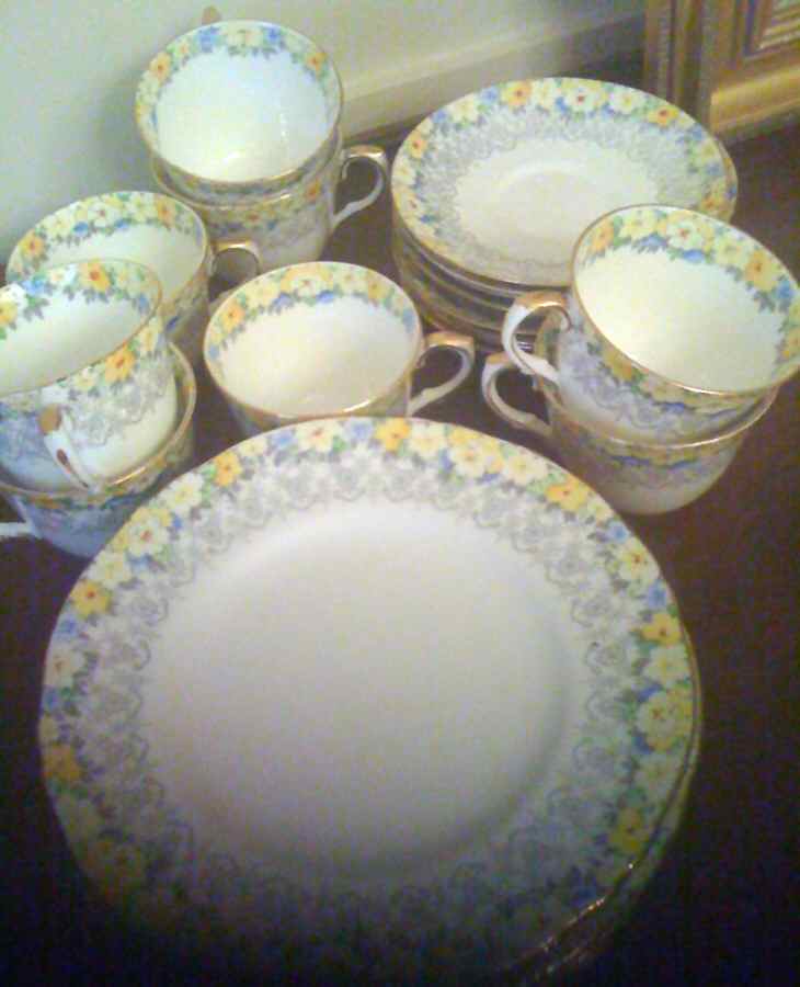 F15034 Salad Plate by Crown Staffordshire-1