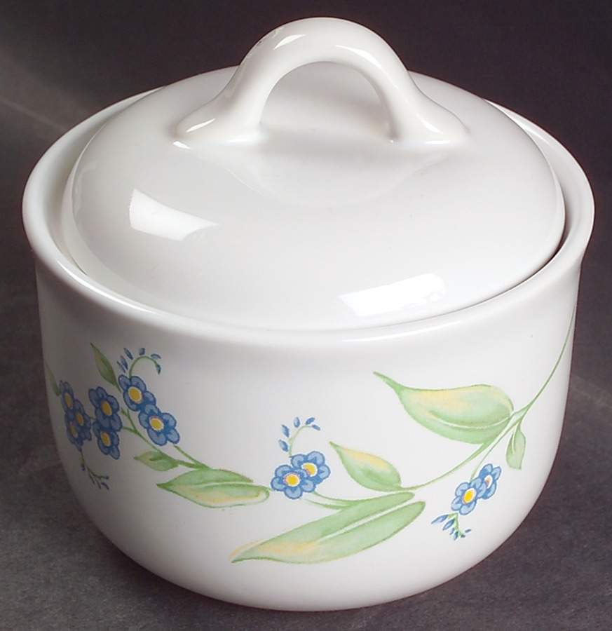 My Garden (Corelle) Sugar Bowl & Lid by Corning Corelle-1