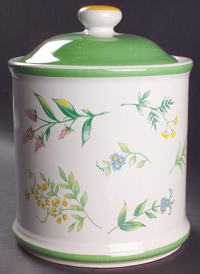 My Garden (Corelle) Extra Large Canister & Lid by Corning Corelle-1