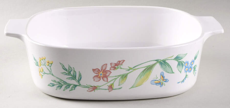 My Garden (Corelle) 2 Quart Square Casserole No Lid by Corning Corelle-1