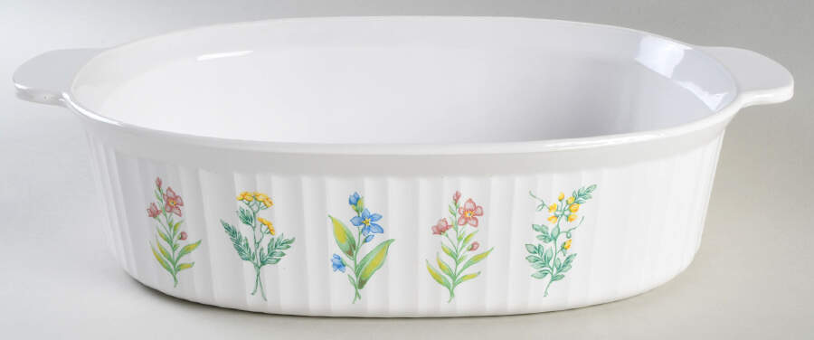 My Garden (Corelle) 4 Qt Oval Casserole No Lid by Corning Corelle-1