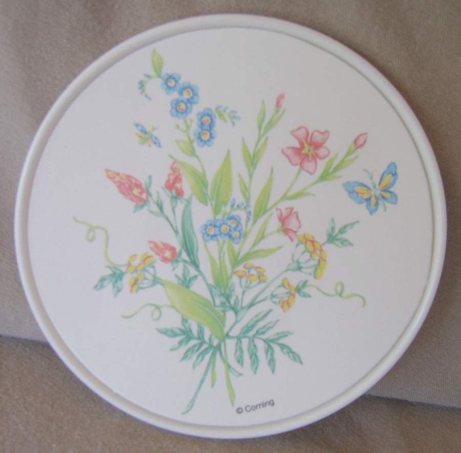 My Garden (Corelle) Plastic Coaster by Corning Corelle-1