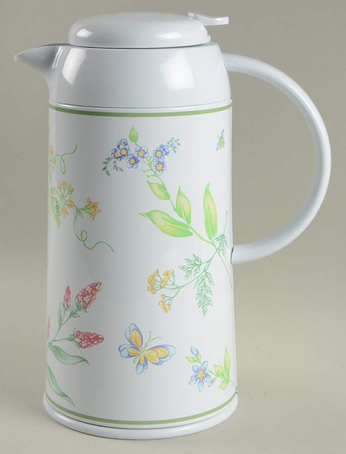 My Garden (Corelle) Plastic Thermos/Carafe & Lid by Corning Corelle-1