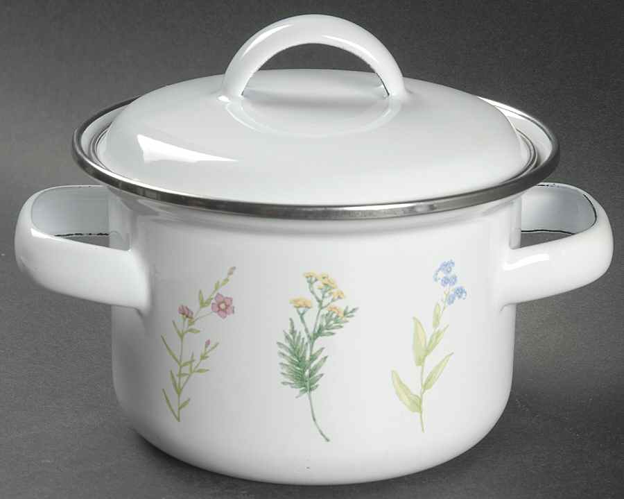 My Garden (Corelle) 1 Quart Metal Covered Casserole by Corning Corelle-1