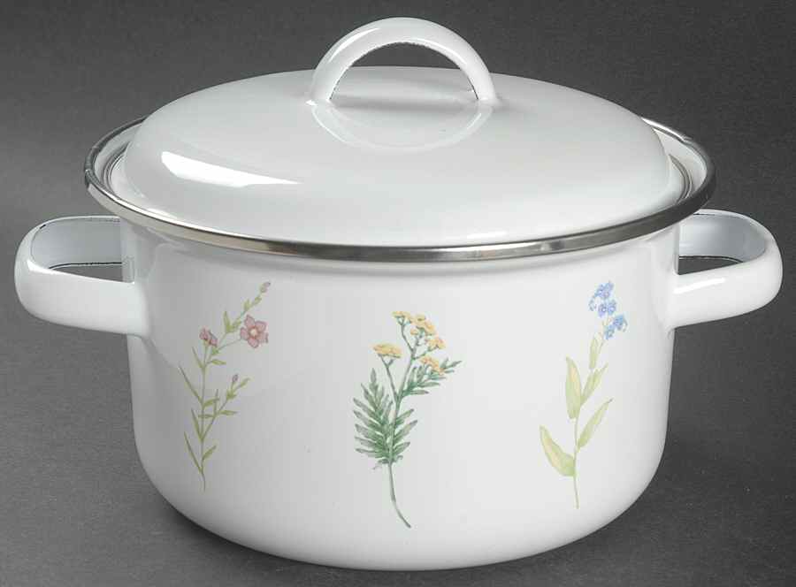 My Garden (Corelle) 2 Quart Metal Covered Casserole by Corning Corelle-1