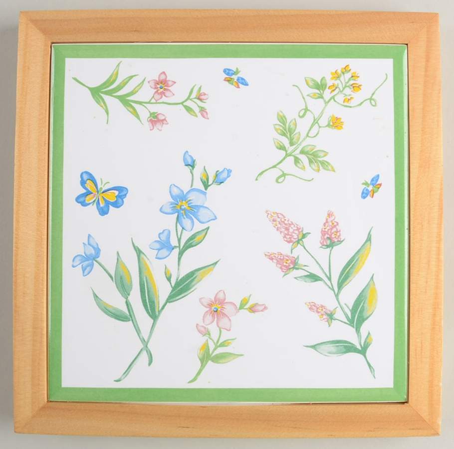 My Garden (Corelle) Cheese Tray by Corning Corelle-1