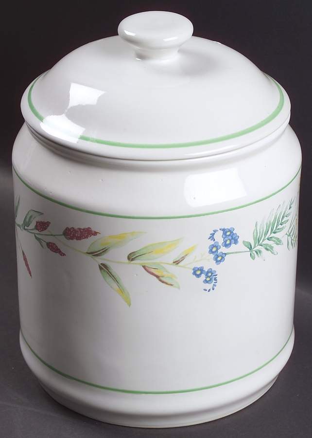 My Garden (Corelle) Extra Large Canister & Lid by Corning Corelle-1
