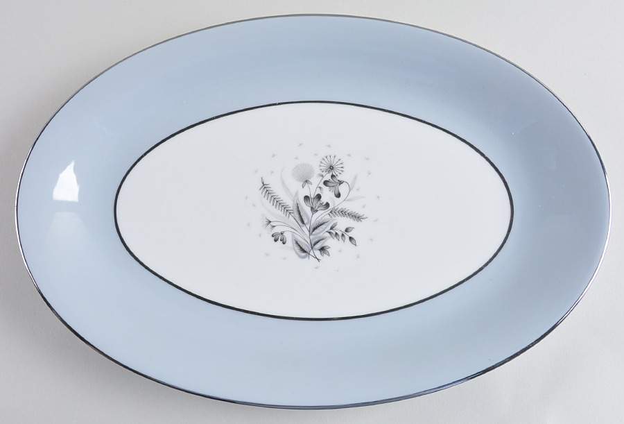 Bouquet 14" Oval Serving Platter by Celebrity of Hawaii-1