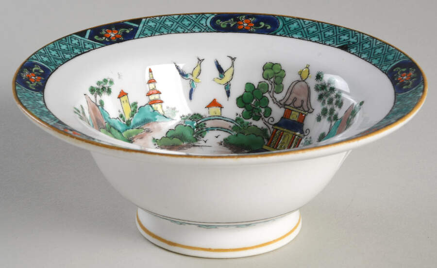 Ye Olde Willow Votive Candleholder by Crown Staffordshire-1
