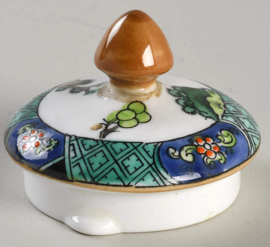 Ye Olde Willow Lid for Mini Coffee Pot by Crown Staffordshire-1