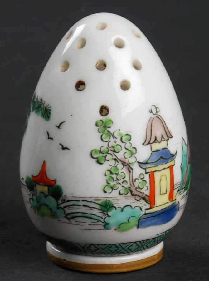 Ye Olde Willow Pepper Shaker by Crown Staffordshire-1