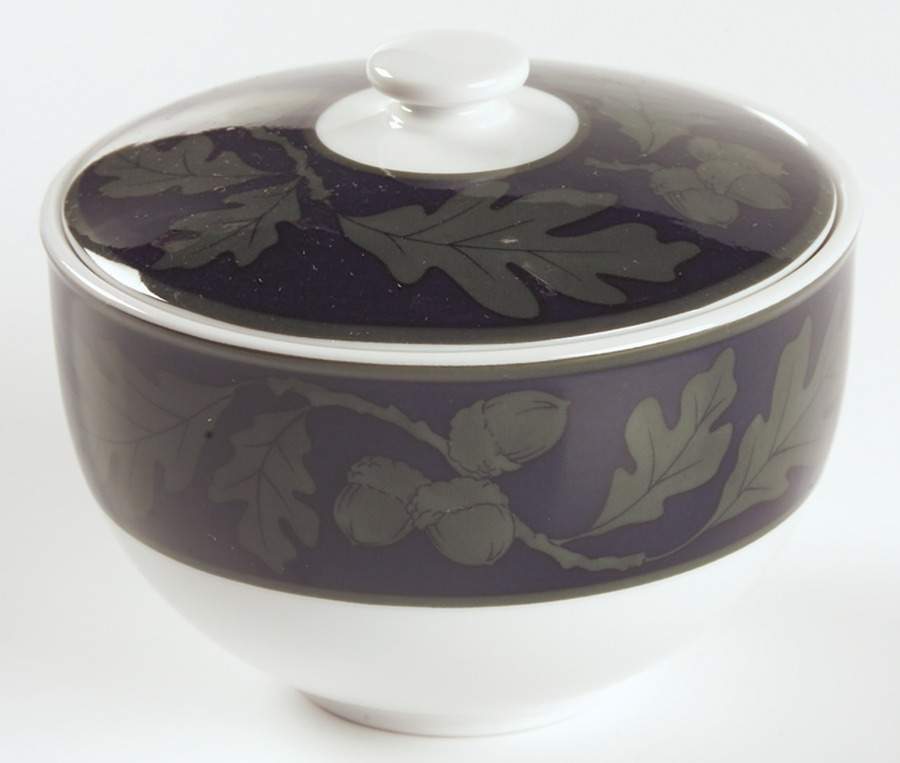 Greenwich Sugar Bowl & Lid by Crate & Barrel-1