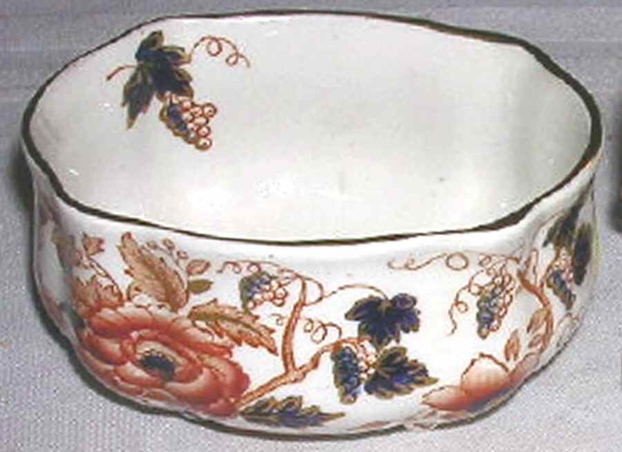 Old Derby Open Sugar Bowl by Crown Staffordshire-1