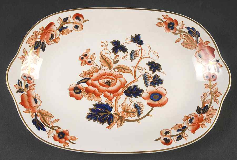 Old Derby 10" Sandwich Tray by Crown Staffordshire-1