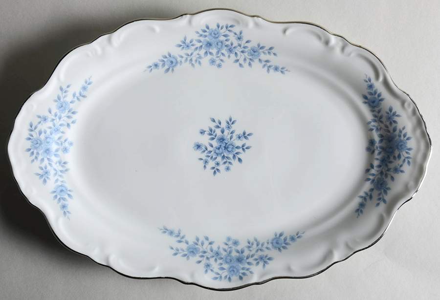 Symphony 13" Oval Serving Platter by Crown Bavaria-1