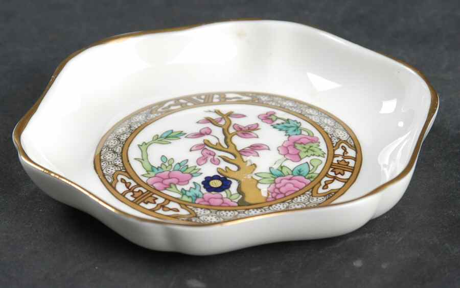 Indian Tree Multicolor (Scalloped, Newer) Small Ashtray by Coalport-1