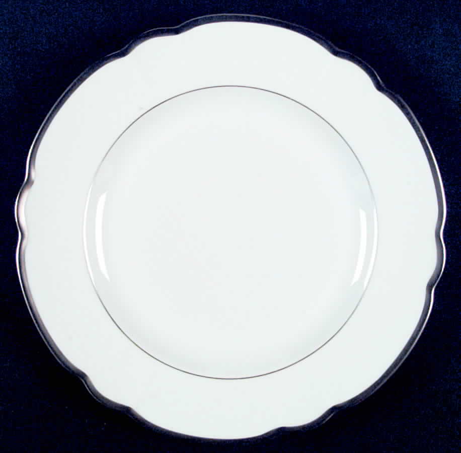 Colette Platinum Dinner Plate by Charles Field Haviland-1