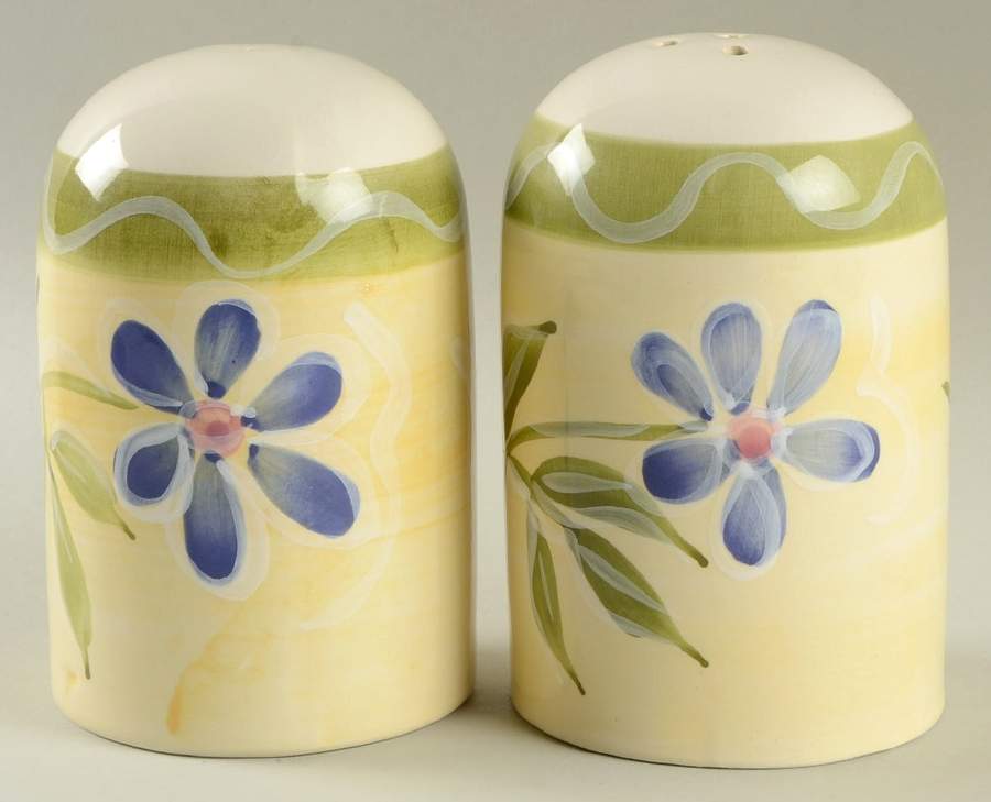 Crystal Daisy Salt & Pepper Set by Certified International-1