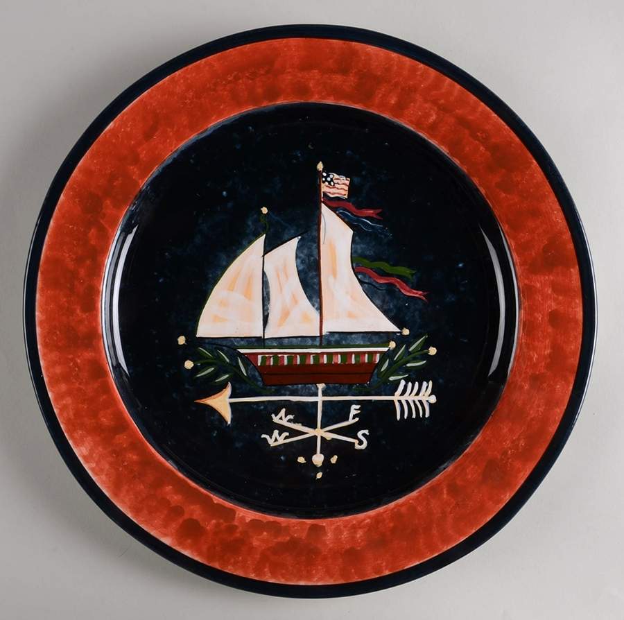 Heritage 13" Chop Plate (Round Platter) by Certified International-1