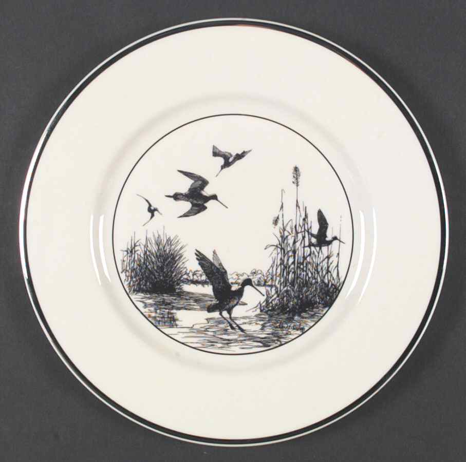 Wild Game Birds Dinner Plate by Castleton (USA)-1