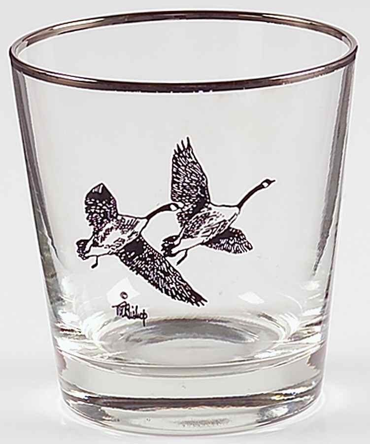 Wild Game Birds 8 Oz Glassware Old Fashioned by Castleton (USA)-1