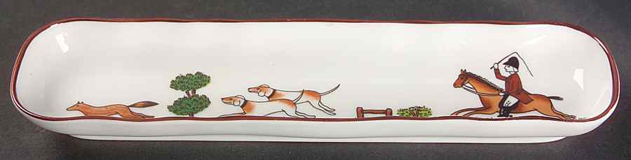 Hunting Scene Mint Tray by Coalport-1