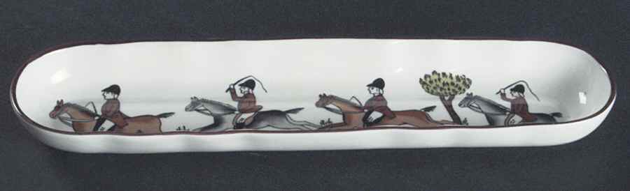 Hunting Scene Mint Tray by Coalport-1