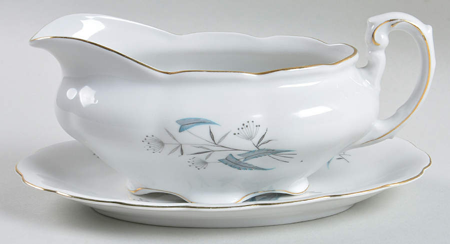 CWH4 Gravy Boat & Underplate/Relish by Crown Heiden-1