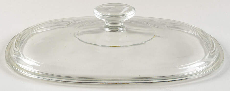 Oceanview (Corelle) Lid for 2.5 Quart Oval Covered Casserole by Corning Corelle-1