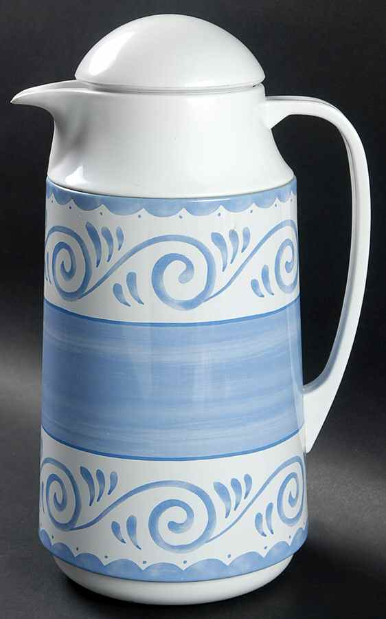 Oceanview (Corelle) Plastic Thermos/Carafe & Lid by Corning Corelle-1