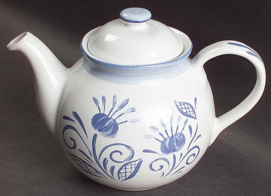 Oceanview (Corelle) Teapot & Lid by Corning Corelle-1