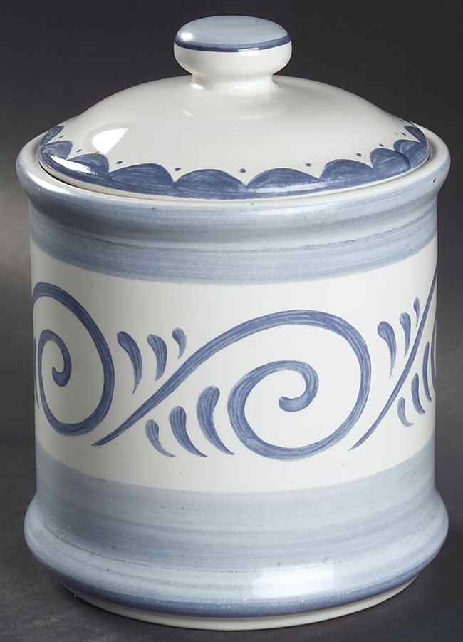 Oceanview (Corelle) Medium Canister & Lid by Corning Corelle-1