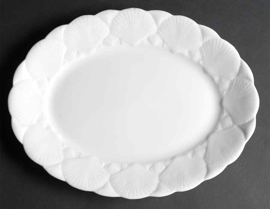 Oceanside 13" Oval Serving Platter by Coalport-1