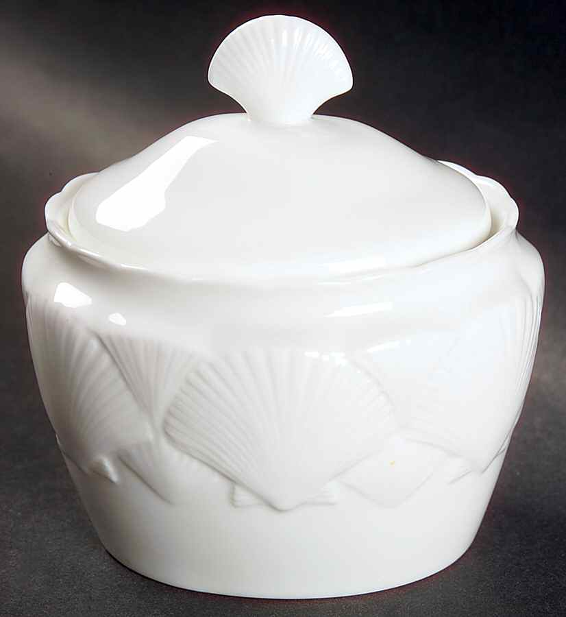 Oceanside Sugar Bowl & Lid by Coalport-1