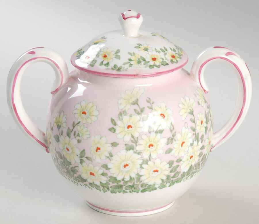 13719 Sugar Bowl & Lid by Crown Staffordshire-1