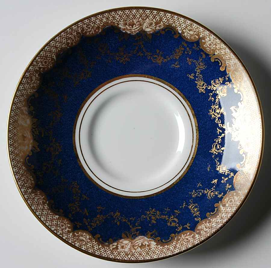 A13044 Saucer by Crown Staffordshire-1