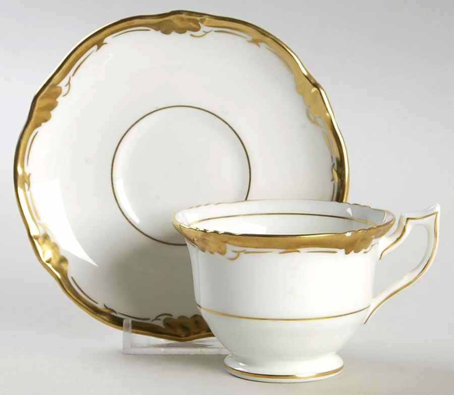 Eden Footed Demitasse Cup & Saucer Set by Coalport-1