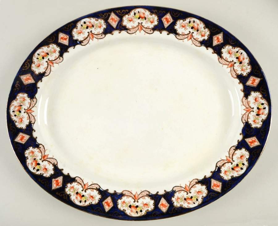 Ontario 16" Oval Serving Platter by Coronation - T W Barlow-1