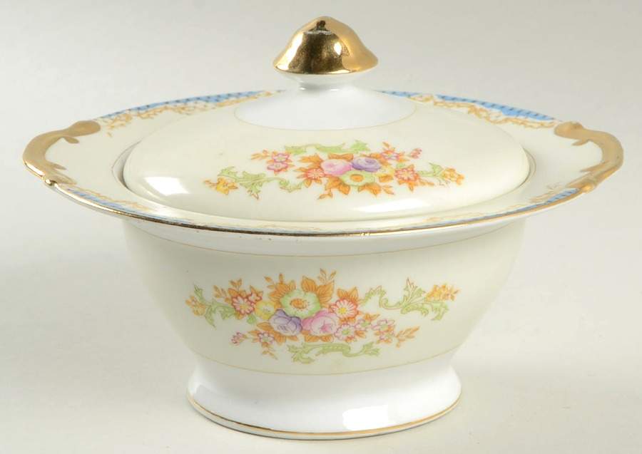 CTM7 Sugar Bowl & Lid by Chatham-1